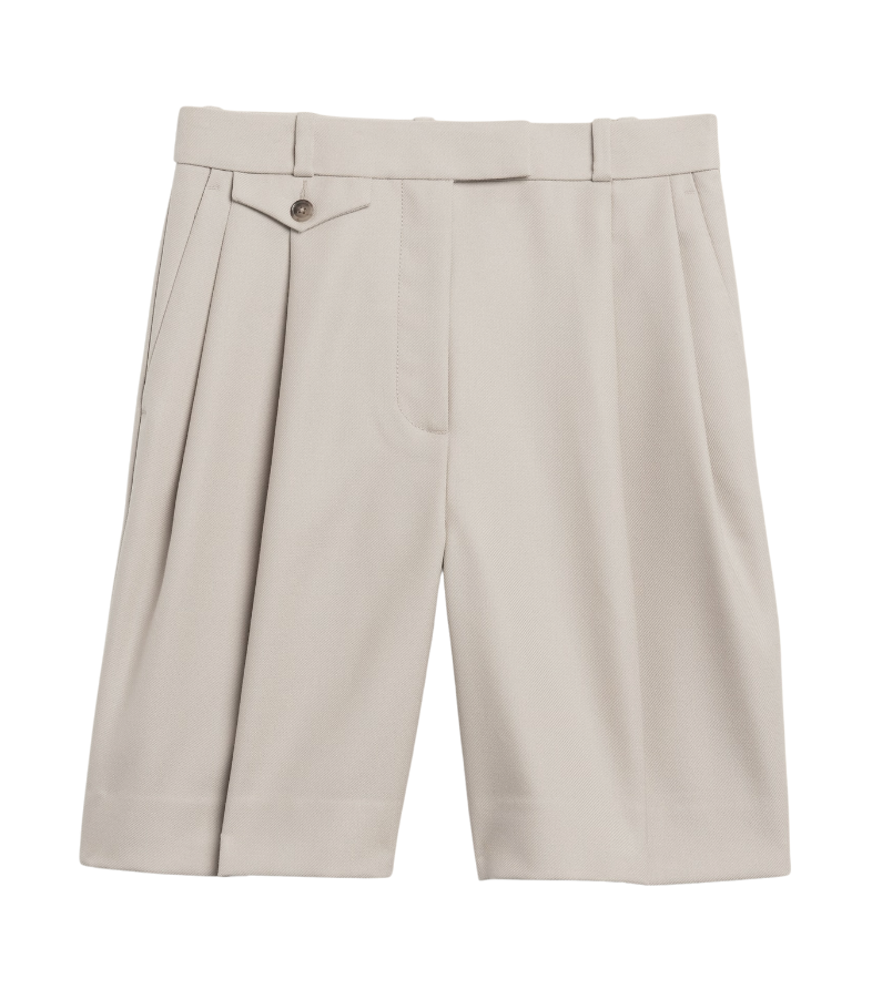 Lido Italian Wool Bermuda Shorts